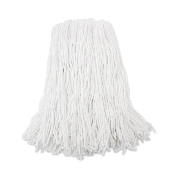 Boardwalk Cut-End Wet Mop, White, Rayon, PK12, BWK216RCT BWK216RCT